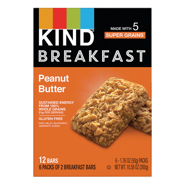 KIND Peanut Butter Breakfast Bars - 5 Count