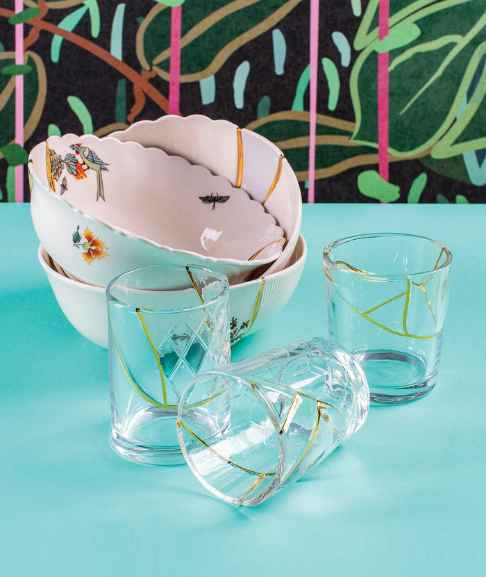 Kintsugi Glasses Seletti - BEAM // Design Store