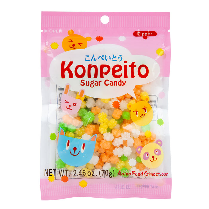 Konpeito Sugar Candy Peg Bag - 24 Count