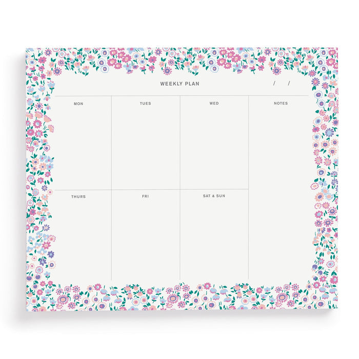 Liberty Cooper Dance Weekly Notepad Planners Liberty of London Ltd