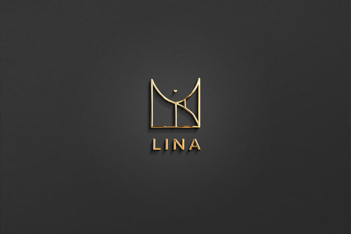LINA - Name Logo Design | Instant Download | Premade Logo | Minimalist Design