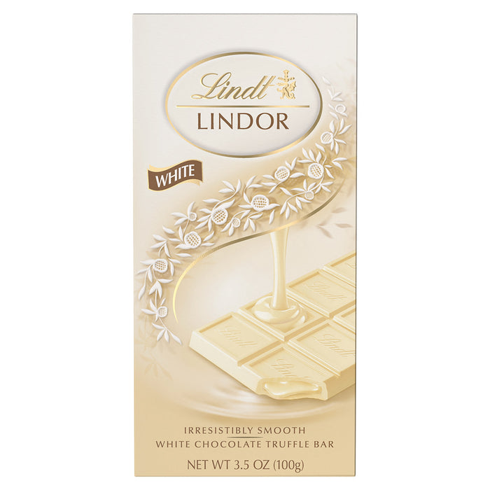 Lindt Lindor White Chocolate Truffle Candy Bar - 12 Count