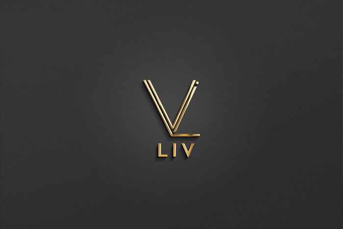 LIV - Name Logo Design | Instant Download