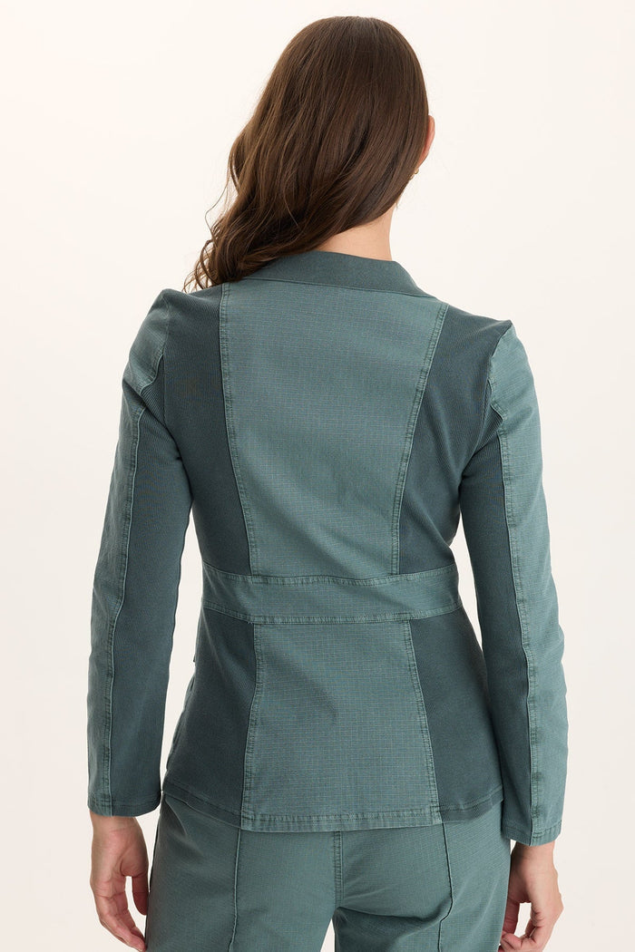 XCVI Lochlyn Structured Fitted Stretch Blazer Jacket