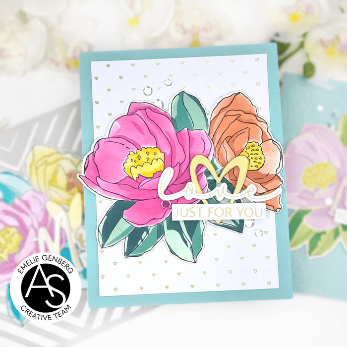 Love Hot Foil Plate