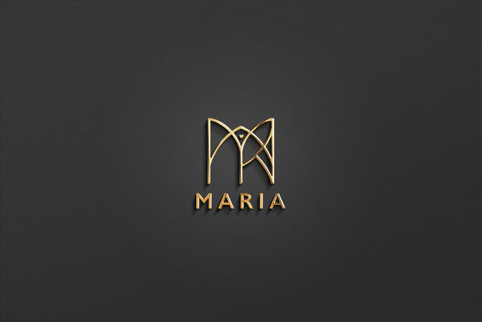 MARIA - Name Logo Design | Instant Download