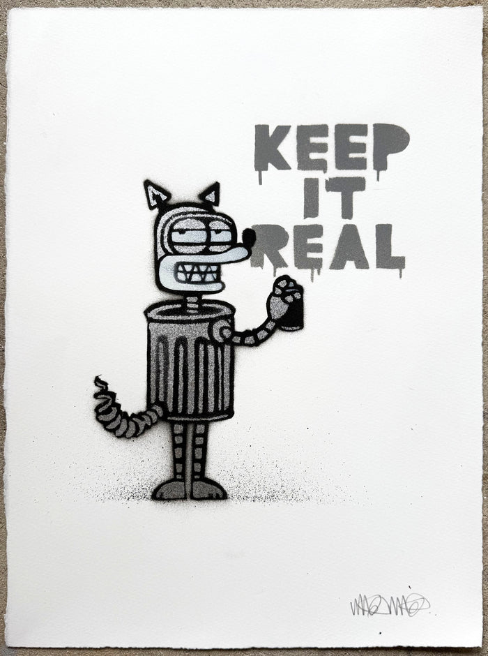 MAU MAU - The Geek Shall Inherit The Earth - Originals On Paper, timed edition