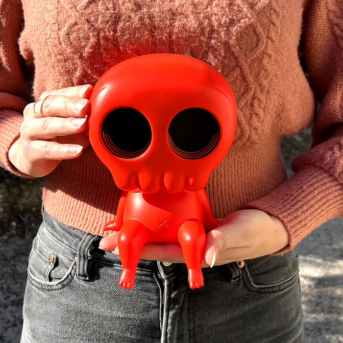 Mike Mitchell - "SKULLY" Vinyl Figure - Red Variant