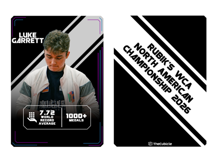 NAC 2026 Official Collectible Trading Card (Luke Garrett)
