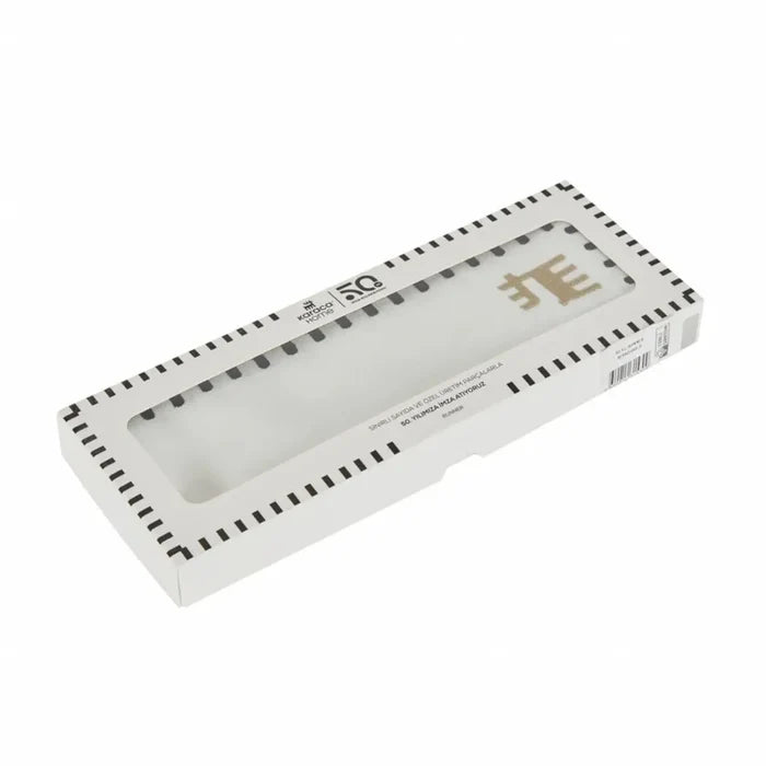 Napperon Karaca Home Collection Signature du 50e anniversaire, blanc or