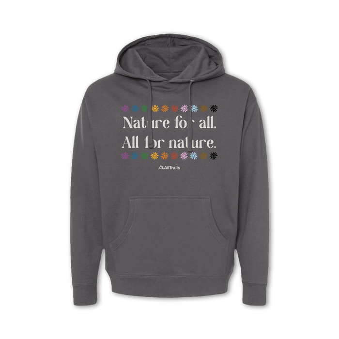 Nature for All Hoodie - Charcoal Midlayer Touchstone