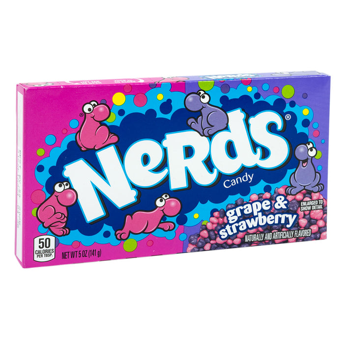 Nerds Grape and Strawberry Theater Box Candy - 12 Count