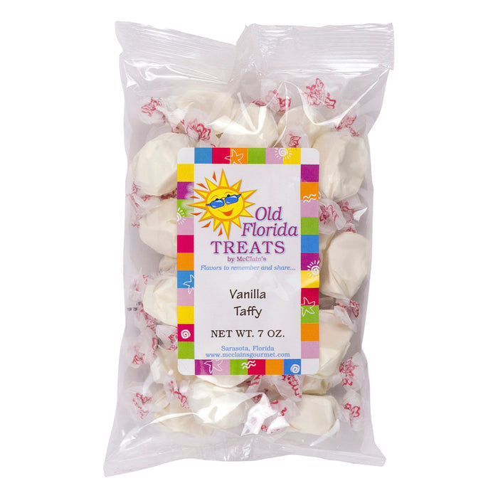 Old Florida Treats Vanilla Taffy Candy Bags - 12 Count