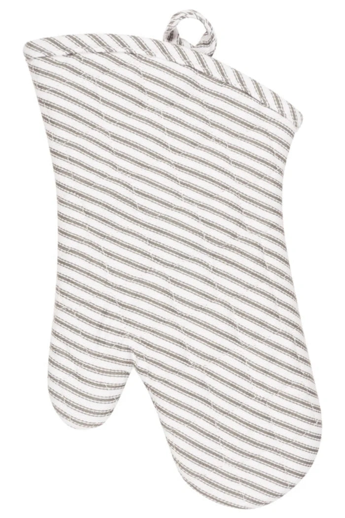 Oven Mitt - Terry Lined, Pewter