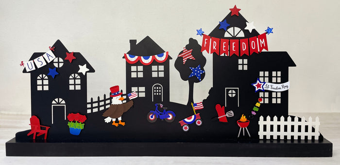 Patriotic Parade Magnets S/3