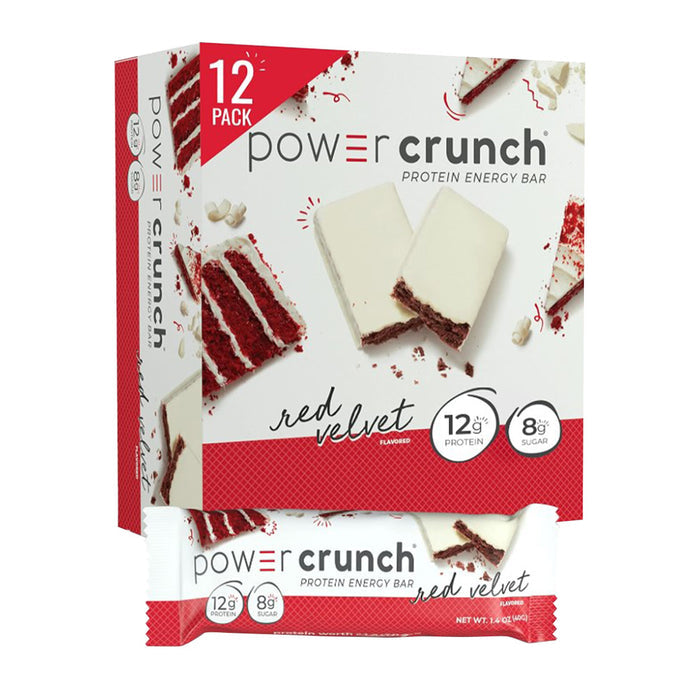 Power Crunch Red Velvet Protein Bar - 12 Count 1.4 OZ