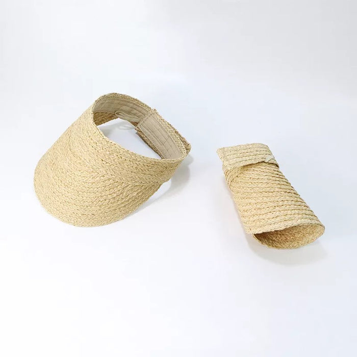Raffia Sunvisor - Travellers Hat Boutique