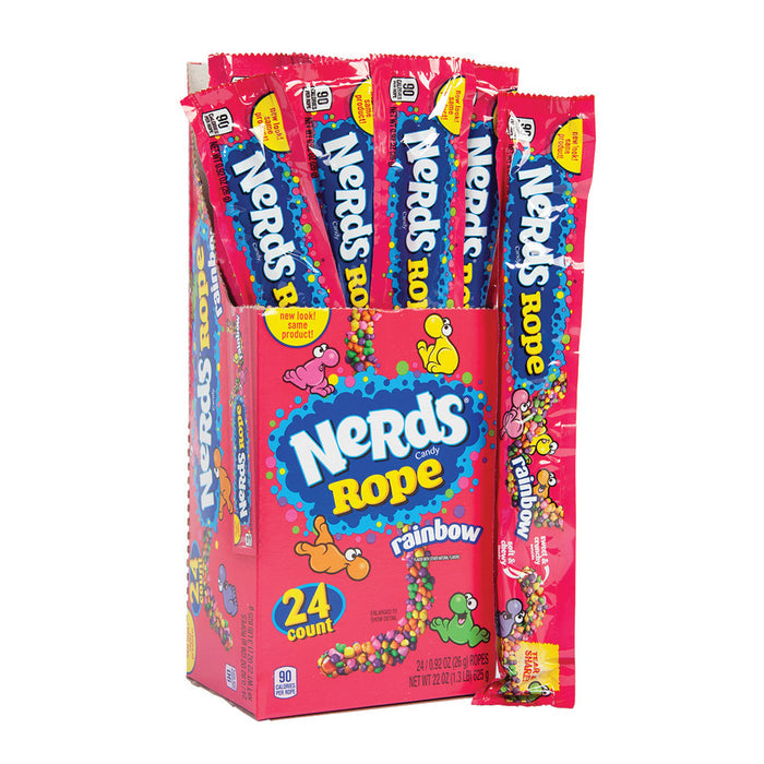 Rainbow Nerds Ropes - 24ct