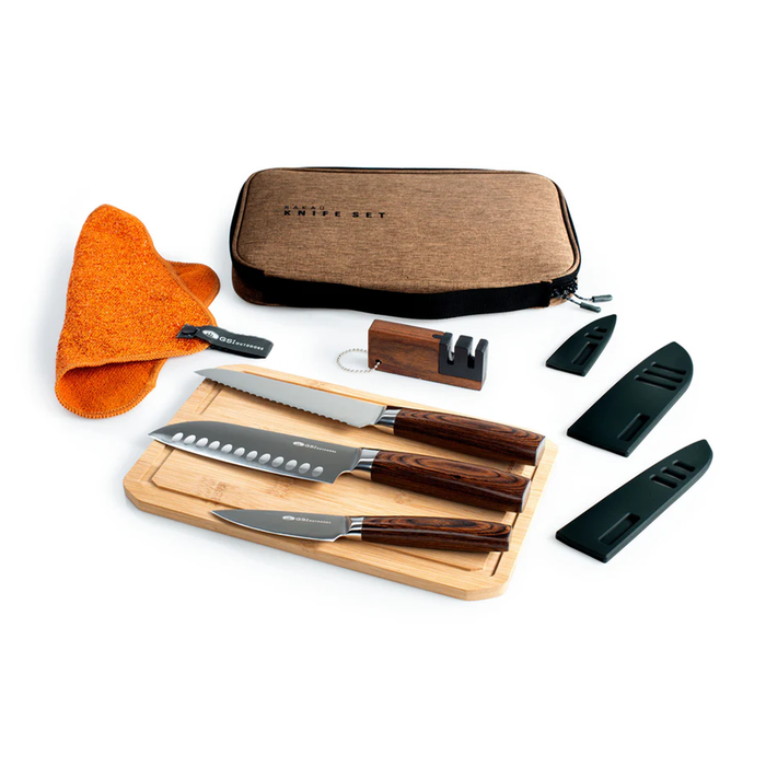 Rakau Knife Set Camp Kitchen GSI