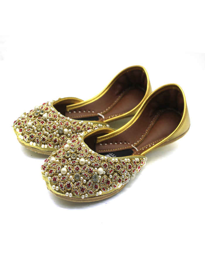 Red Fancy Khussa For Bride