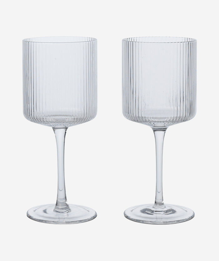 Ripple White Wine Glass Set/2 - More Options - BEAM