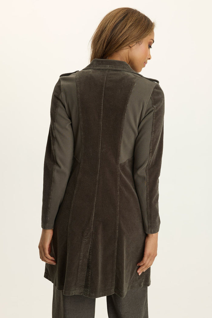 Wearables Risto Corduroy Trench Coat