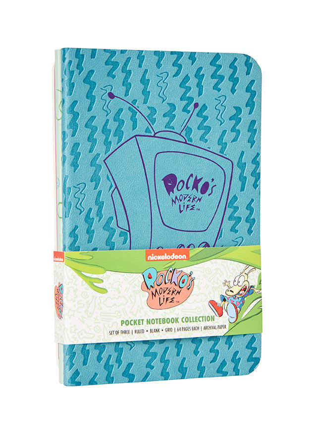 Rocko's Modern Life Pocket Notebook Collection (Set of 3)