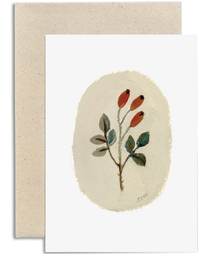 Rosehips card
