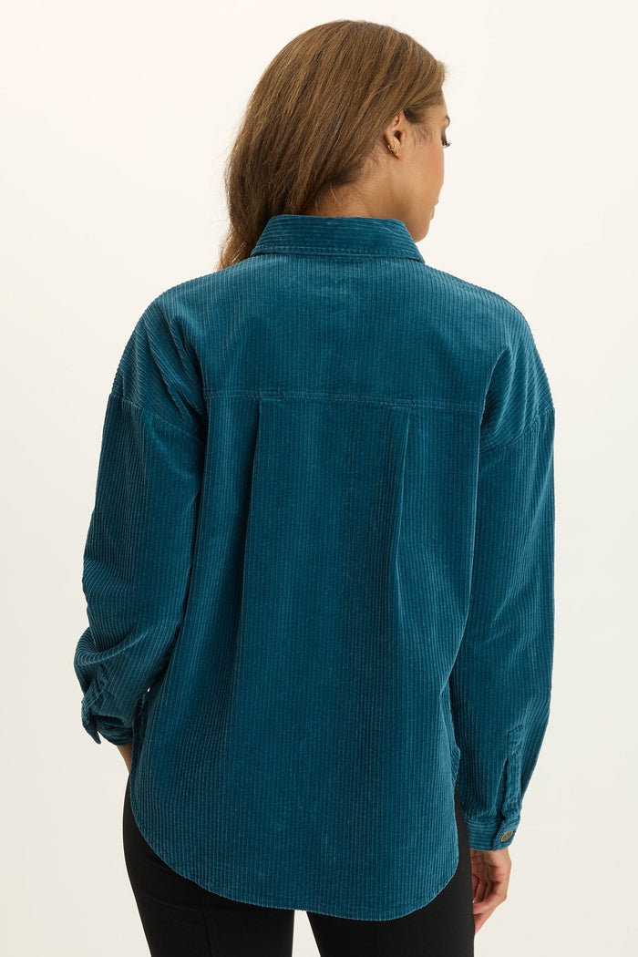 Wearables Smithson Corduroy Relaxed-Fit Shacket