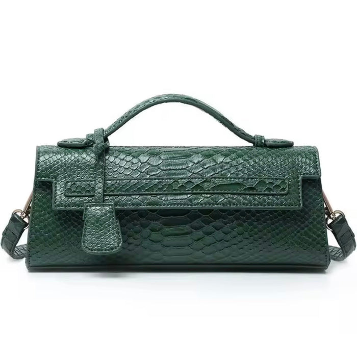 Snake Pattern Envelope Bag Travellers Hat Boutique