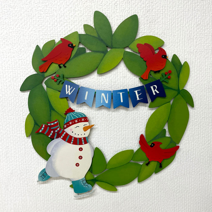 Snowman Magnetic Art Pop