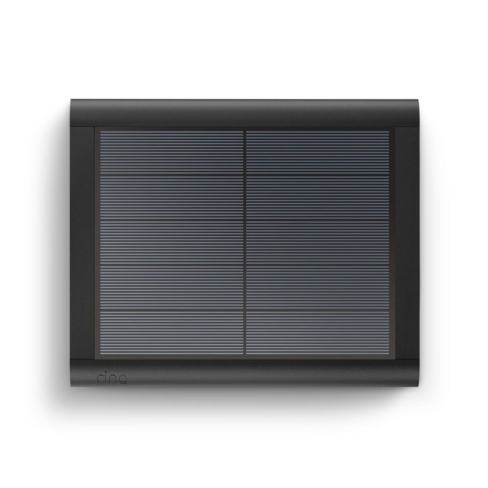 Black:Solar Panel USB-C (Stick Up Cam, Stick Up Cam Pro,Spotlight Cam Plus, Spotlight Cam Pro, Alarm Outdoor Siren)