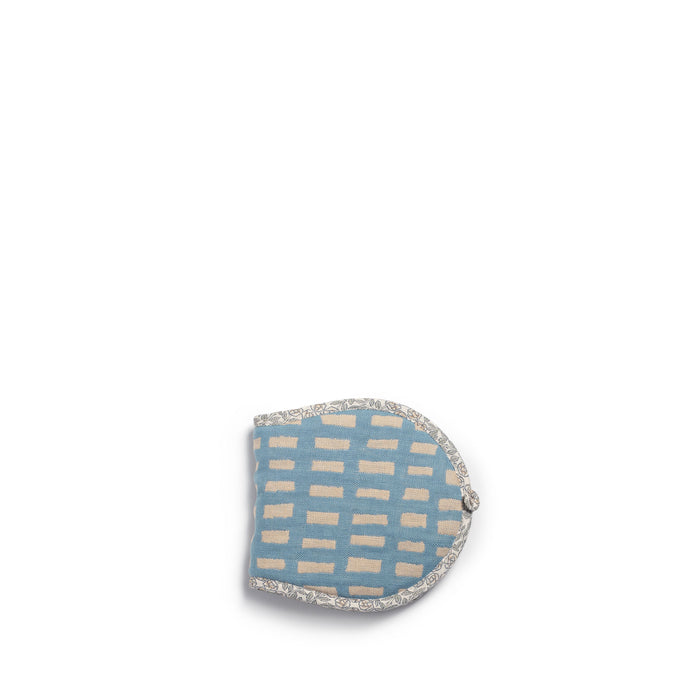 Sora Check Pot Holder in Blue