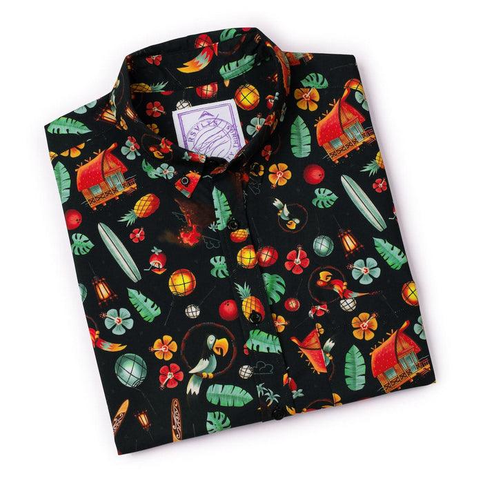 RSVLTS RSVLTS Short Sleeve Shirt South Pacific – KUNUFLEX Short Sleeve Shirt