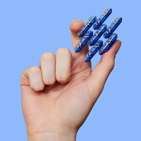 Speks Geode Magnetic Fidget Set (14+) - Cobalt