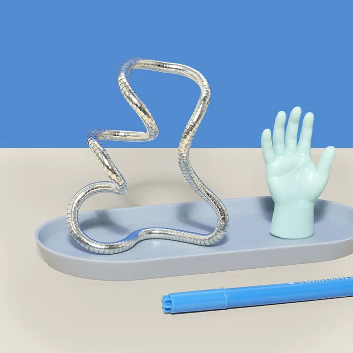 Speks Strand Moldable Fidget Rope - Silver