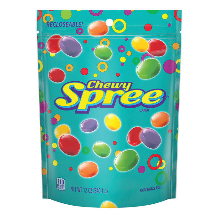 Spree Chewy Candy Bags - 8 Count