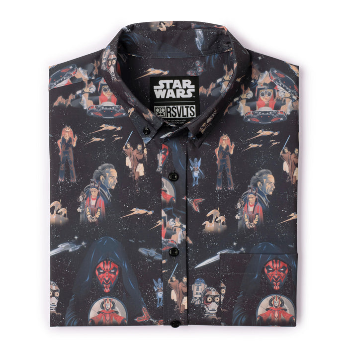 RSVLTS Star Wars Short Sleeve Shirt Star Wars™ "The Phantom Menace" – KUNUFLEX Short Sleeve Shirt
