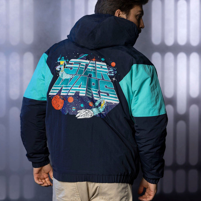 RSVLTS Star Wars Pullover Jacket Star Wars™ "Throwback Boba" – Anorak Pullover Jacket Star Wars™ "Throwback Boba" – Anorak Pullover Jacket