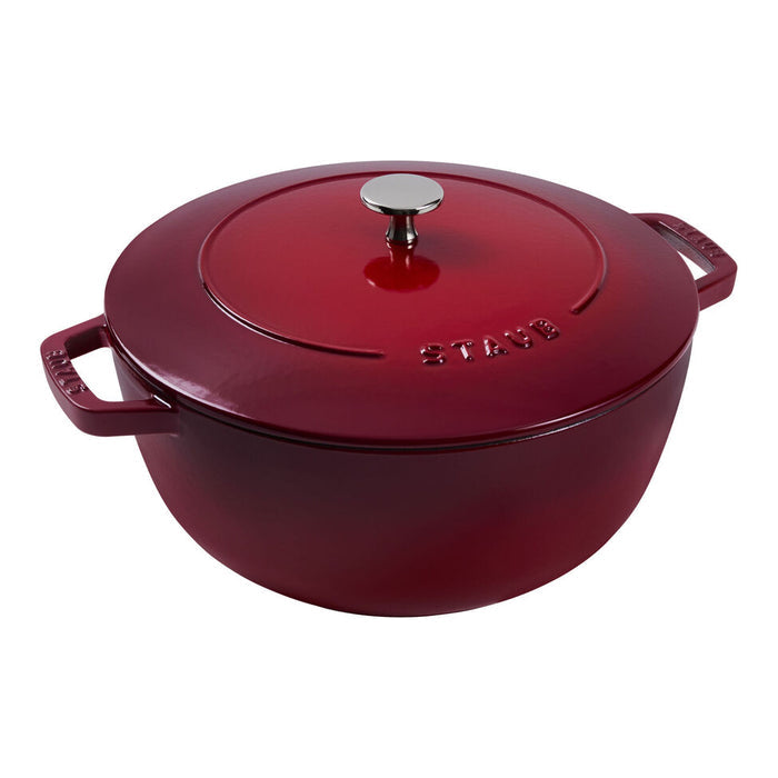Staub 5 Qt Essential French Oven - cherry