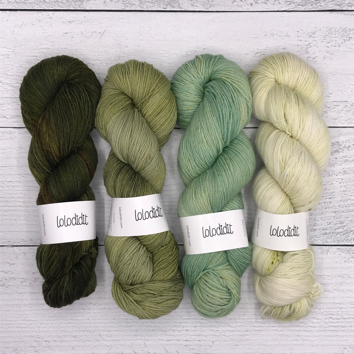 Bitter Cascara / 4-skein Kit / Loriginal