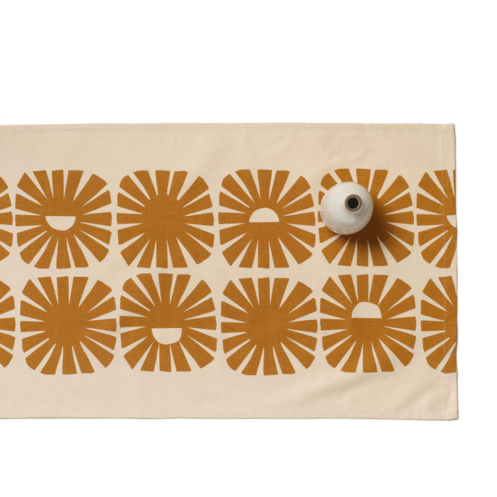 Sunshine Table Runner in Goldenrod