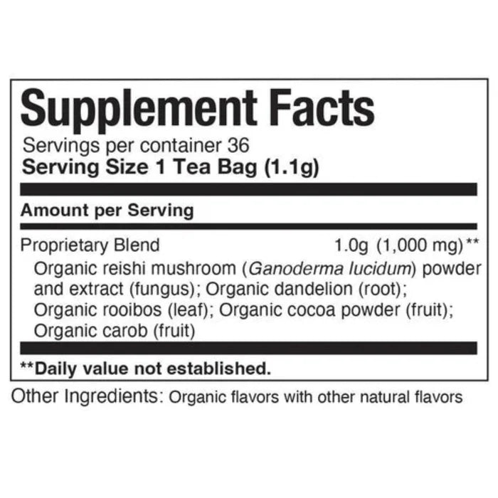 Super Shroom Tea - Calm, nutrition info