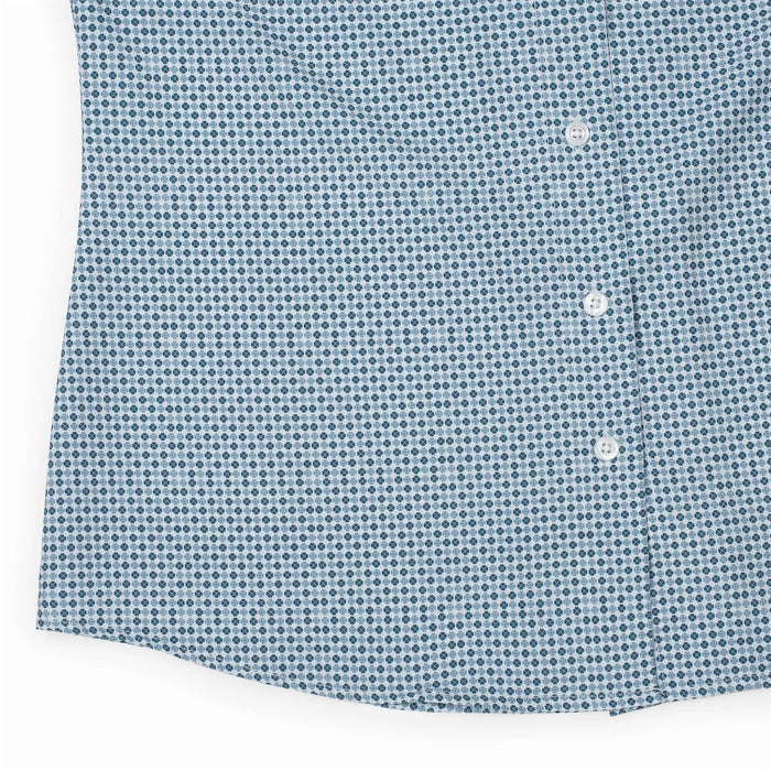 RSVLTS RSVLTS Women's Short Sleeve Shirt The Royal – Women's KUNUFLEX Short Sleeve Shirt The Royal – Women's KUNUFLEX Short Sleeve Shirt