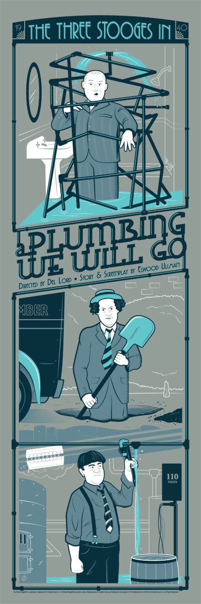 The Three Stooges: A Plumbing We Will Go
