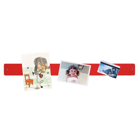 Three X Three Bulletin Board Strip Red (28" x 2.5")