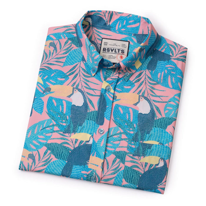 RSVLTS RSVLTS Short Sleeve Shirt Toucan Play – KUNUFLEX Short Sleeve Shirt