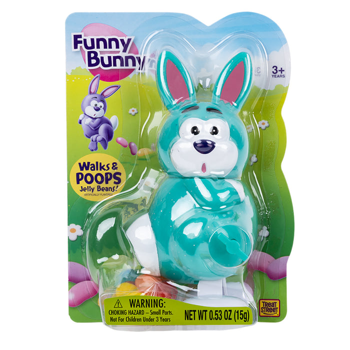 Treat Street Funny Bunny Wind Up Candy Dispenser - 8 Count