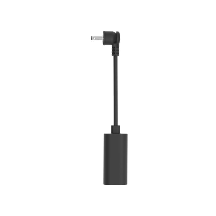 Black:USB-C to Barrel Plug Adapter (USB-C Solar Panels and Barrel Plug Security Cameras)