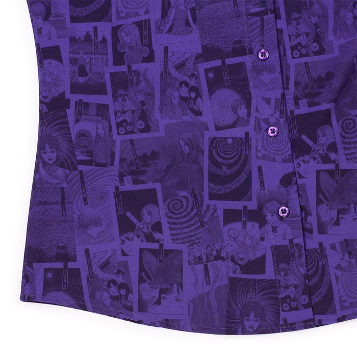 RSVLTS Uzumaki Junji Women's Short Sleeve Shirt Uzumaki Junji "The Curse" – Women's KUNUFLEX Short Sleeve Shirt Uzumaki Junji "The Curse" – Women's KUNUFLEX Short Sleeve Shirt
